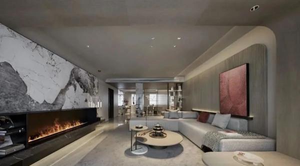 156㎡奢華過後的極簡,大理石的風雅韻味 156㎡奢華過後的極簡,大理石的風雅韻味