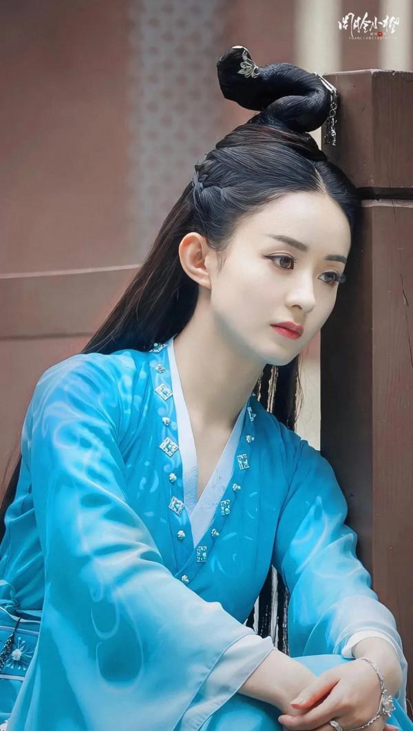 趙麗穎桌布：你的笑容燦爛無雙，你的雙眸璀璨如星