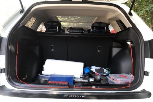 捷達VS7加裝後備箱照明燈，進一步提升後備箱照明效果！