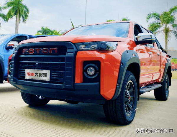 新車 &vert; 售價13&period;48萬元起，福田大將軍G7上市，競爭長城金剛炮？