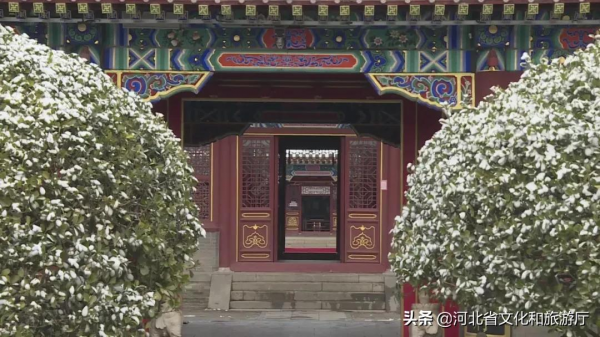 正定古城雪霽初晴美如畫