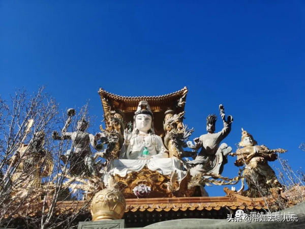 打卡北京最魔幻的寺廟，藏在門頭溝深山裡，看完極為震撼