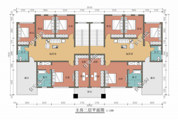 26×22米雙拼大宅,兄弟姐妹再也不愁分家難,父母贍養也有去處 26×22米雙拼大宅,兄弟姐妹再也不愁分家難,父母贍養也有去處