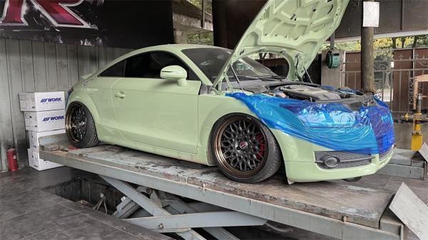 玩了三輛改裝車 在奧迪TT上面打磨出了心中的完美姿態