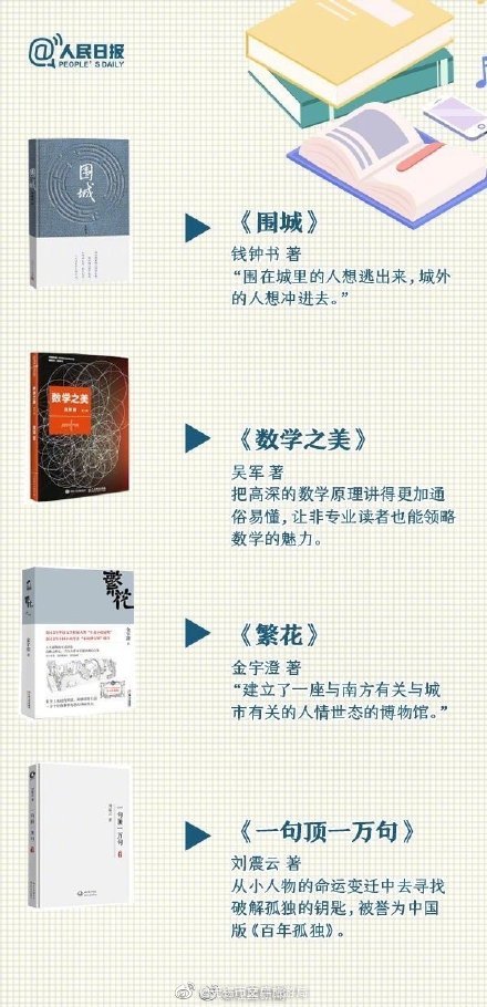 轉存這份書單 別錯過這些好書