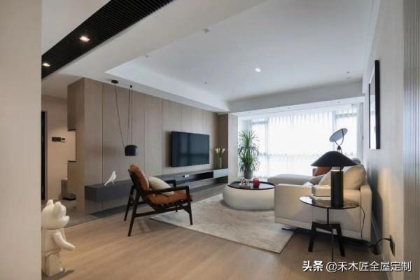 145㎡都市理想居所，清爽大方、極盡現代簡約之美