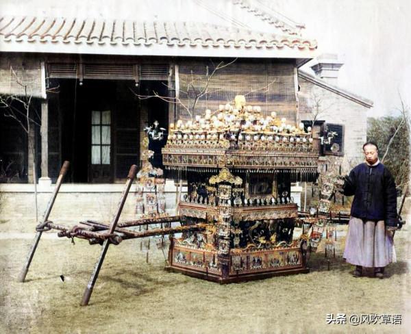 150年前的北京，清晏舫上光禿禿，萬壽山不見佛香閣