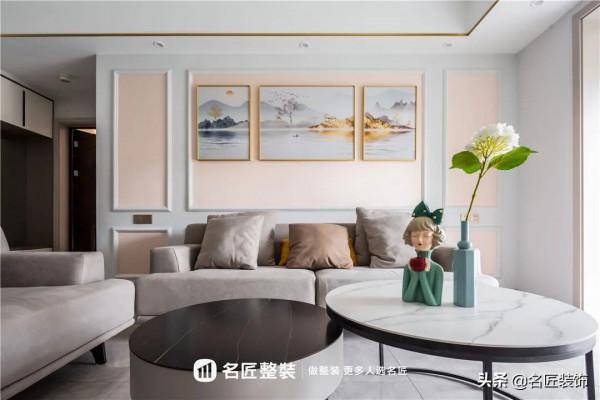 「生活美學」128㎡ 北歐輕奢 | 清新浪漫，明媚如春日裡的花田