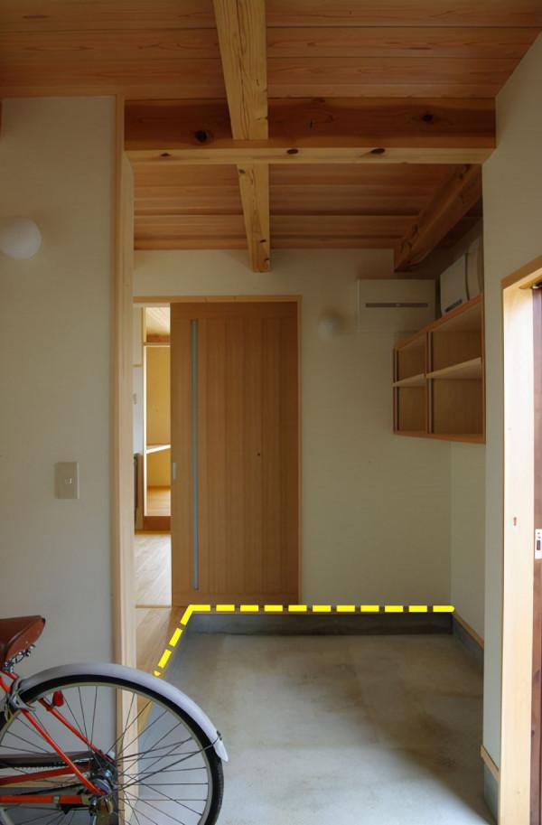 日本裝修這太講究了,洗衣房門口也做迷你下沉區,好處多多 日本裝修這太講究了,洗衣房門口也做迷你下沉區,好處多多