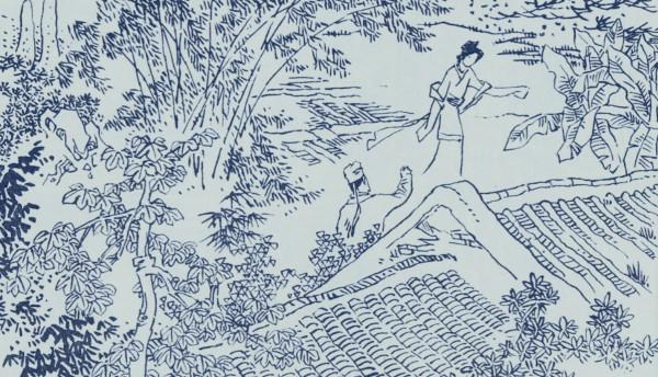 民間故事：地主貪兒媳貌美，推兒子下山崖，卻被一封信要了老命