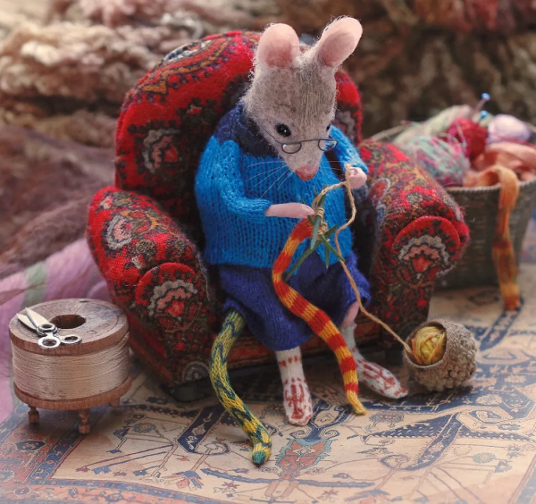 歡迎來到老鼠樂園！有趣的毛氈手工童話書製作