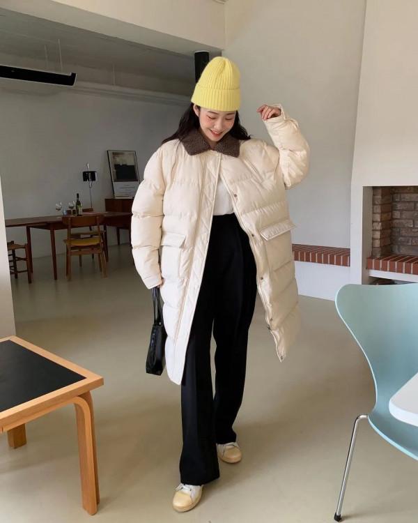 今冬流行“上短+下長”，小個子這樣穿，時髦又顯高