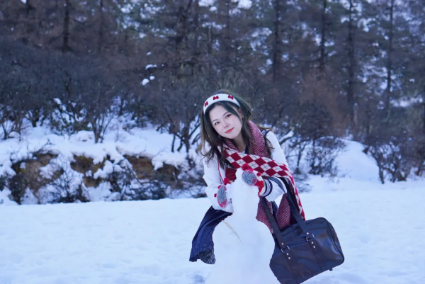 遊客拍系列 | 雪厚景美，現在去畢棚溝玩雪剛剛好