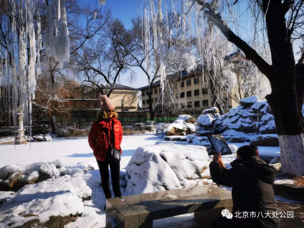 美翻了，北京這個地方開始造雪景啦