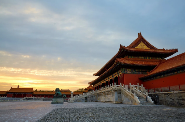 六百年紫禁城——冬日故宮古建晚霞