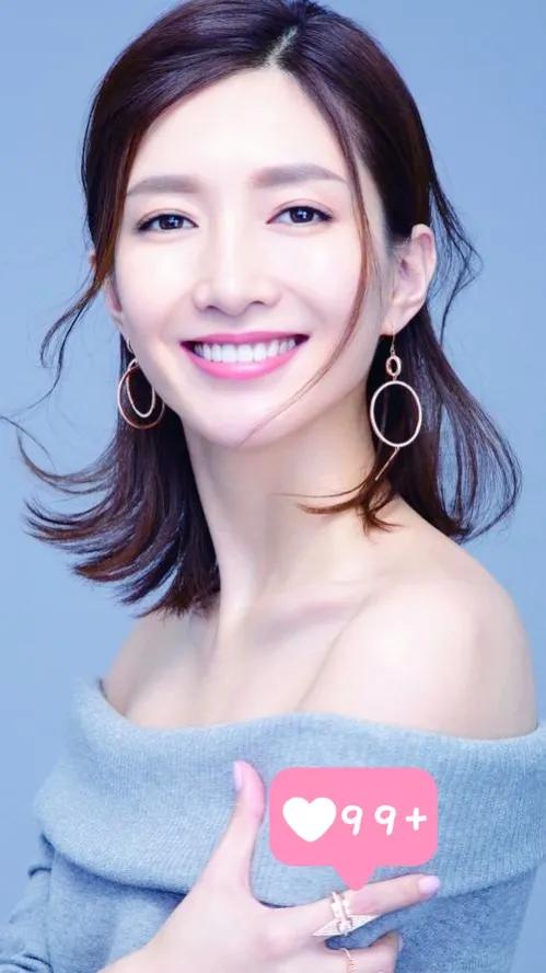 江疏影美麗，三妮漂亮