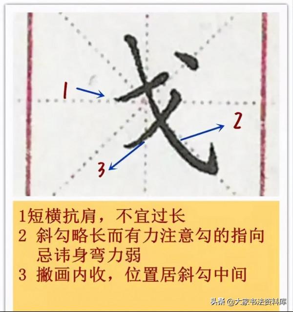 硬筆書法66種偏旁結構細講