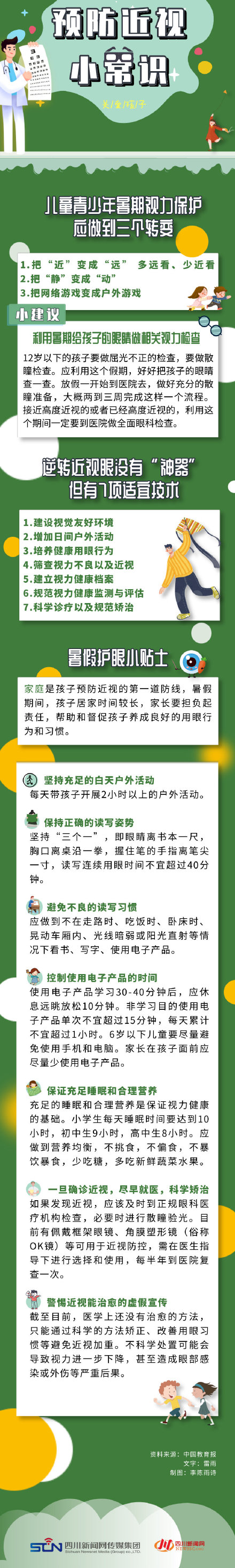 警惕暑期青少年近視高發!暑期視力保護應做到這3個轉變 警惕暑期青少年近視高發!暑期視力保護應做到這3個轉變