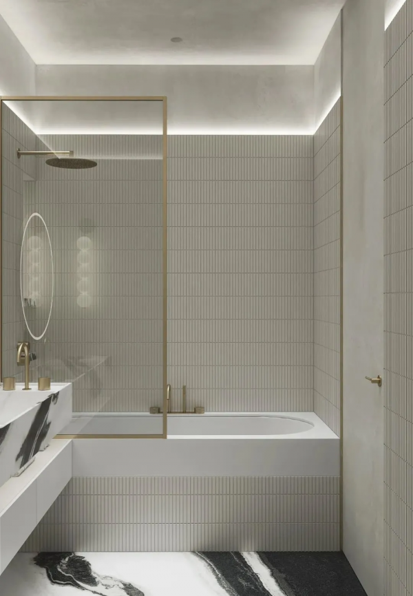 浴室瓷磚拼的好,奇思妙想少不了 浴室瓷磚拼的好,奇思妙想少不了