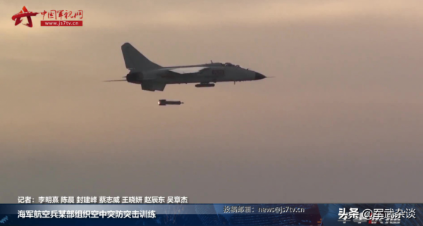 解放軍“飛豹”突襲，攜鐳射制導炸彈，模擬突擊臺軍“愛國者”