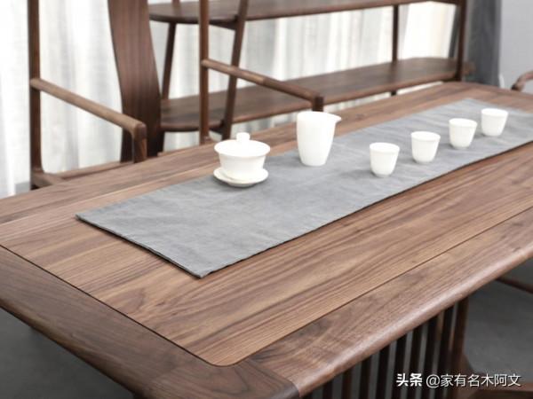 北美黑胡桃 • 禪靜茶桌茶室搭配推薦