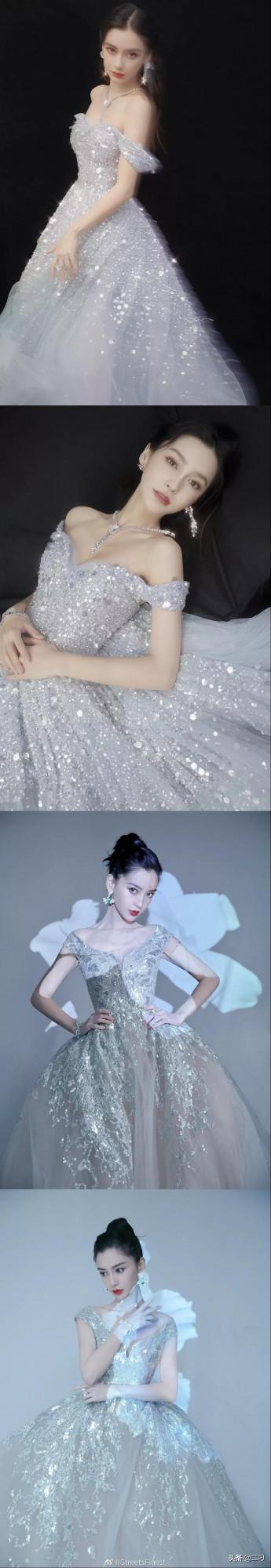 Angelababy芭莎慈善夜造型路透 永遠可以期待禮服鼻鼻 ​​​