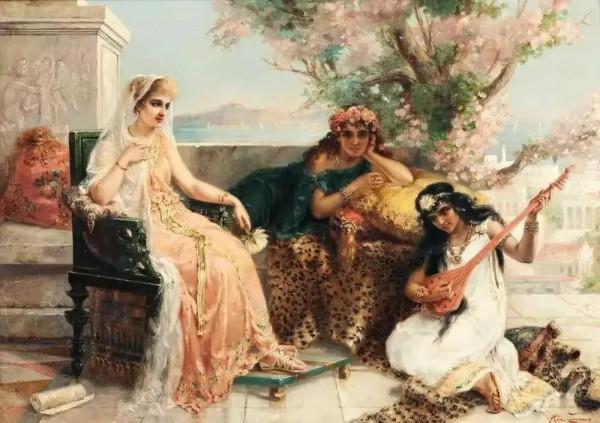 皮埃爾&CenterDot;奧利維爾&CenterDot;約瑟夫&CenterDot;庫曼斯油畫作品欣賞