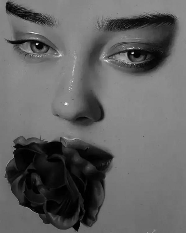 素描功底+高光的運用