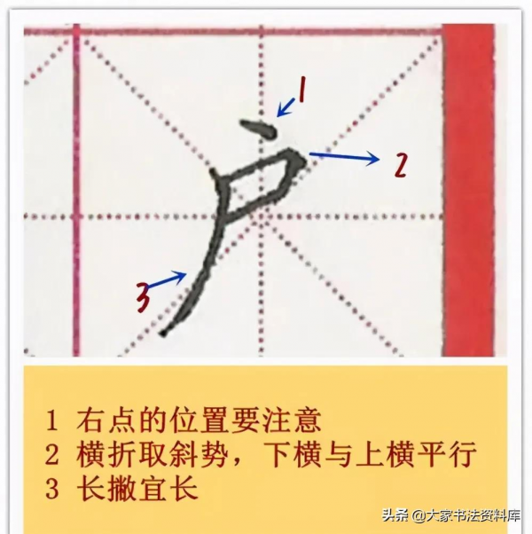 硬筆書法66種偏旁結構細講