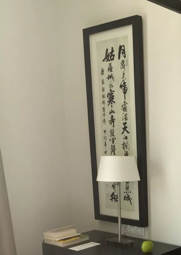 烏克蘭帥哥足球運動員收藏中國字畫，很有品位