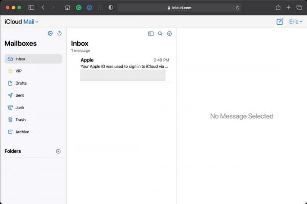 蘋果推iCloud網站新設計及“隱藏我的電郵”和“自定義電郵域名”功能
