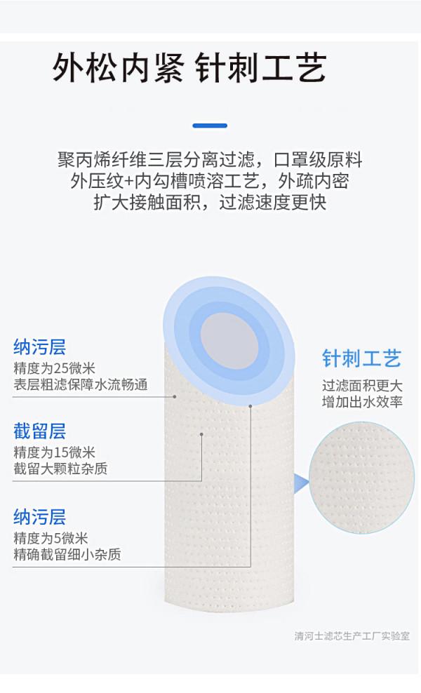 淨水器濾芯自己就可以更換，10寸通用濾芯更省錢
