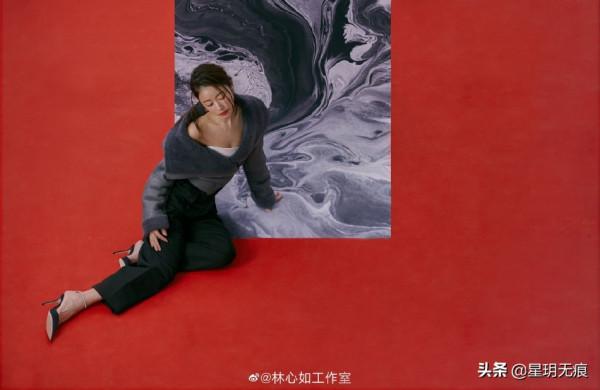 林心如新春雜誌大片 面容姣好面板緊緻46歲狀態佳