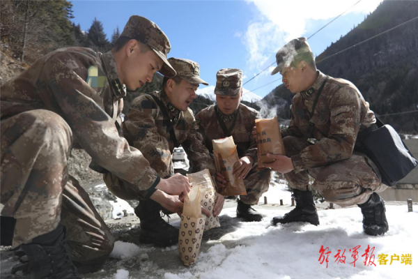 新春走軍營 &vert; 青春堅守&CenterDot;踏雪保通築忠誠