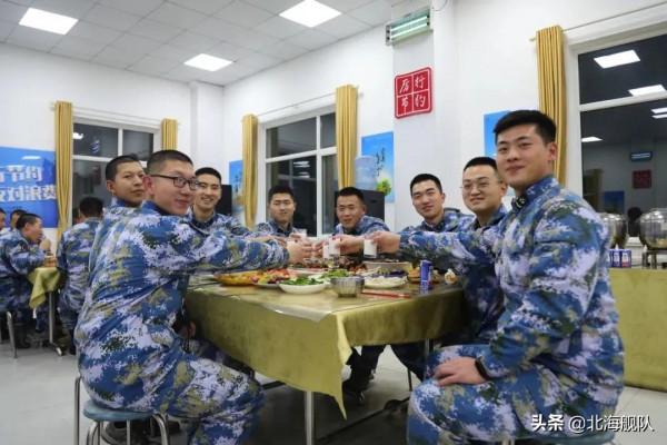 滿屏祝福！北部戰區海軍官兵給您拜年啦