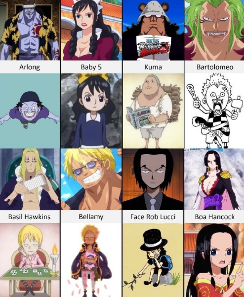 海賊王人物的童年時期形象，馬爾科是好學生，青雉是流浪漢