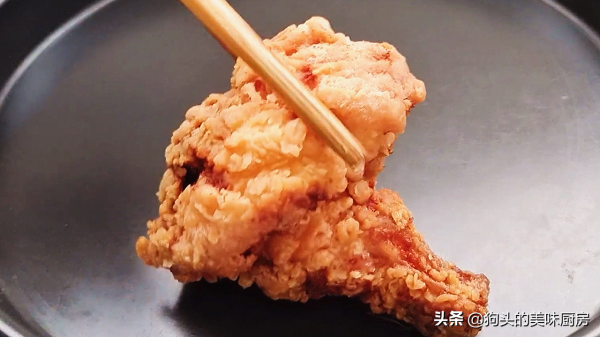 香酥炸雞天花板，做法簡單，外脆裡嫩不夾生，出鍋孩子搶著吃