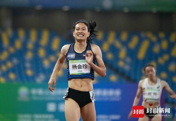 來之不易的金牌！圖片直擊四川女飛人楊會珍拼搏時刻