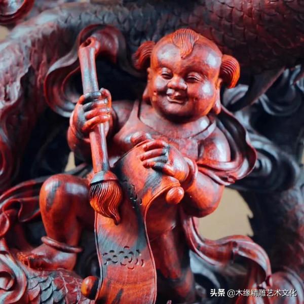 美寓雅器：小葉紫檀｜望子成龍