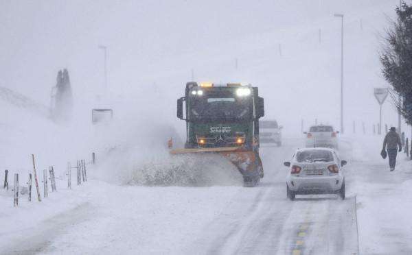 瑞士降雪