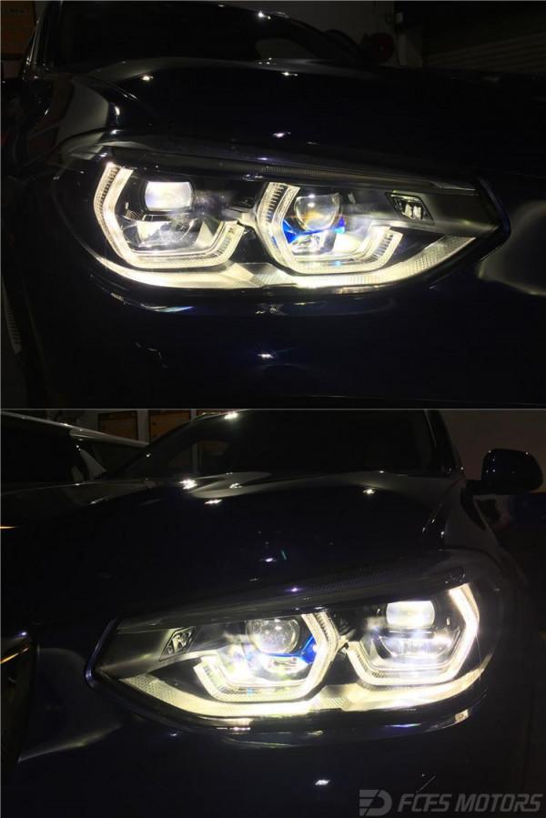 LED車燈太暗怎麼辦?寶馬X3(G08)升級改裝鐳射,BMW升級鐳射車燈 LED車燈太暗怎麼辦?寶馬X3(G08)升級改裝鐳射,BMW升級鐳射車燈