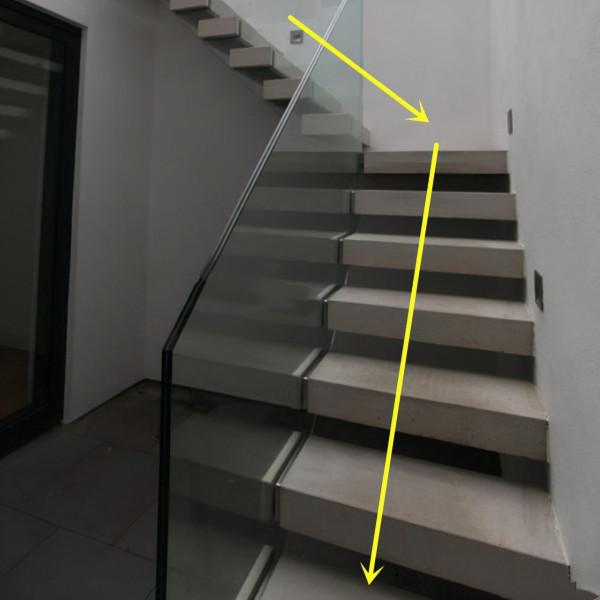 地複式排水，在樓梯預設20cm流水渠，順暢不怕堵，還自帶瀑布水景