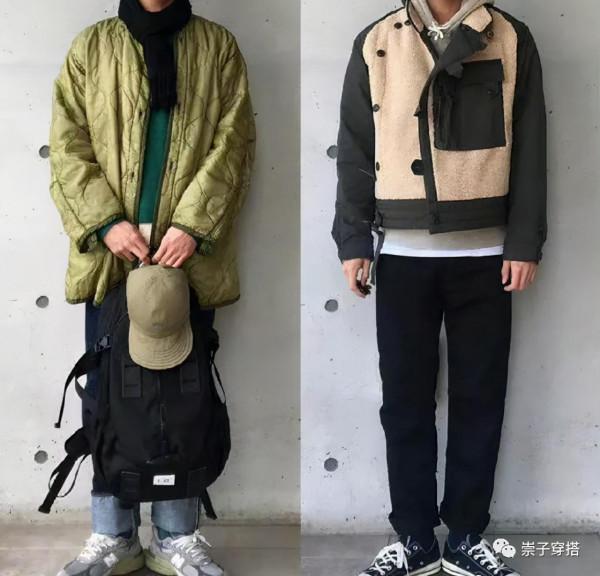 冬天男生疊穿穿搭，簡單也百搭