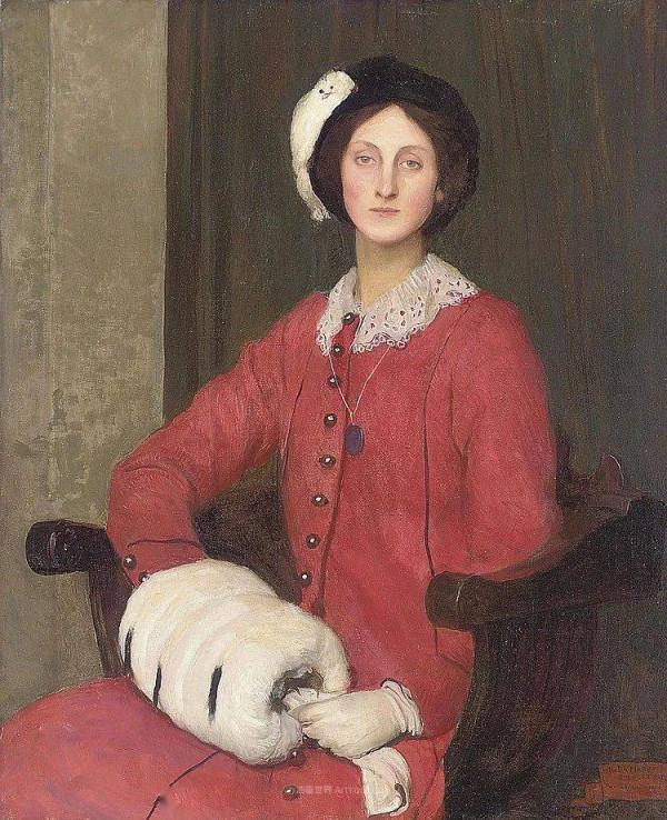 George Spencer Watson的浪漫派肖像風格 George Spencer Watson的浪漫派肖像風格