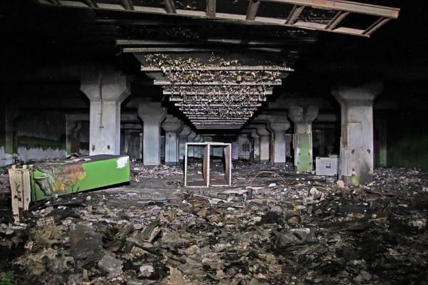 蘇聯遠東地區廢棄的杜加雷達