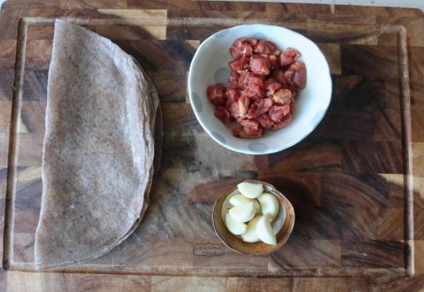 減脂期吃什麼？！牛肉粒全麥捲餅