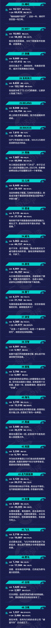一句話點評12月及全年自主品牌：&OpenCurlyDoubleQuote;硬剛&rdquo;德系、日系，不是句口號