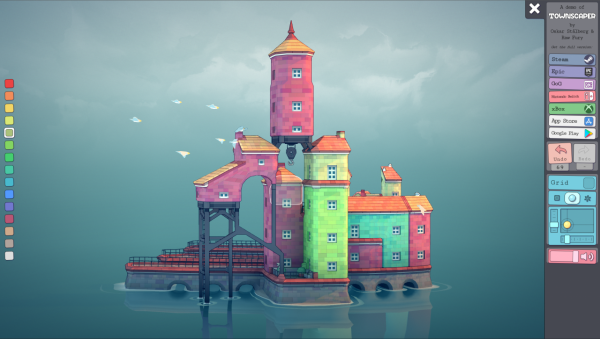 「078」Town Scaper-創造屬於自己的唯美水上小鎮