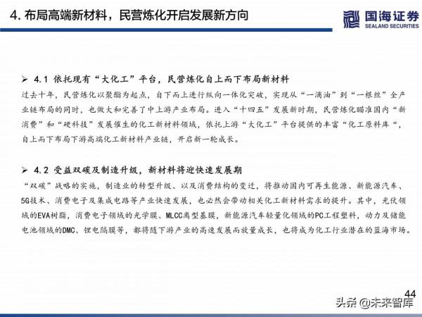民營煉化行業深度研究:如何看待當前位置的民營煉化 民營煉化行業深度研究:如何看待當前位置的民營煉化
