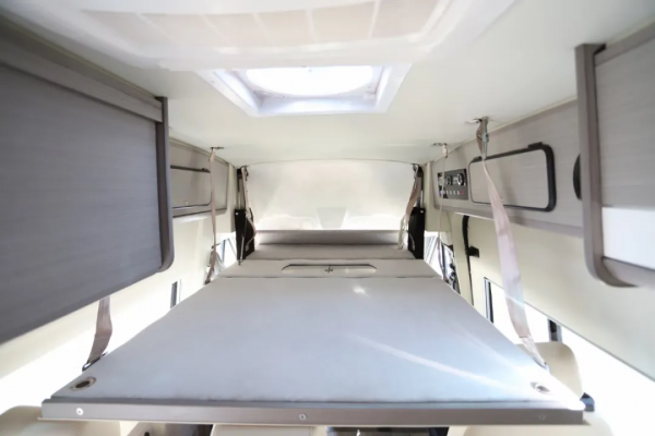 巧用空間 B型也能有三張床鋪 飛翔新世代全順Pro B型房車 巧用空間 B型也能有三張床鋪 飛翔新世代全順Pro B型房車